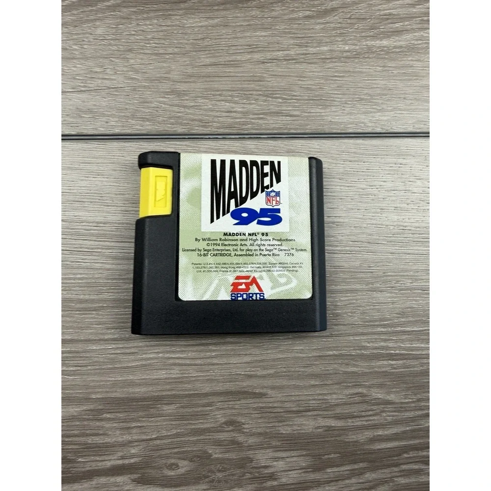 Madden NFL 95 Sega Genesis Complete In Box CIB
